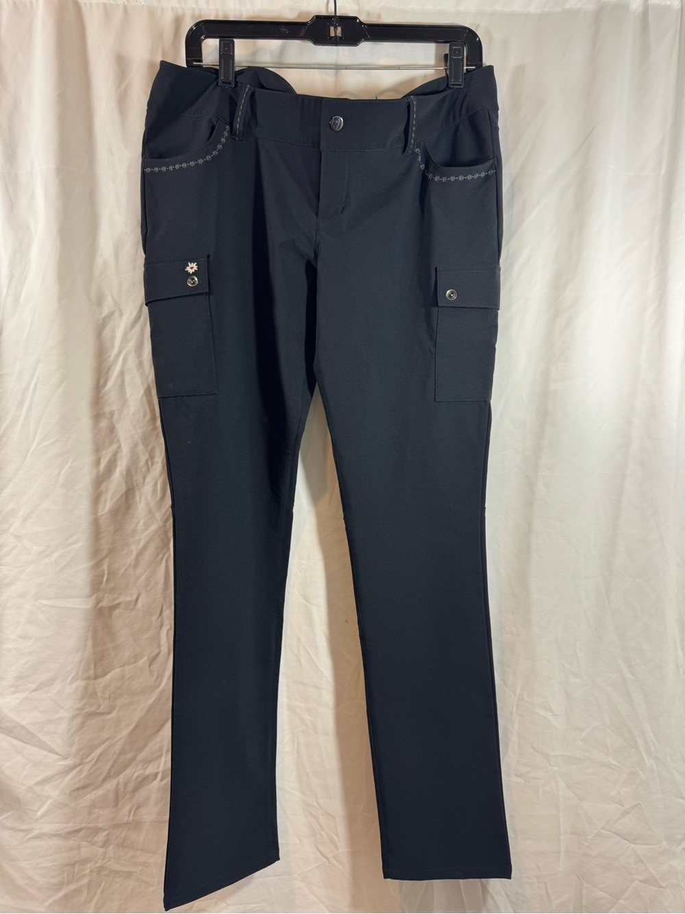 Alp n Rock Women’s Black Cargo Pants - Classic Utility Style 5